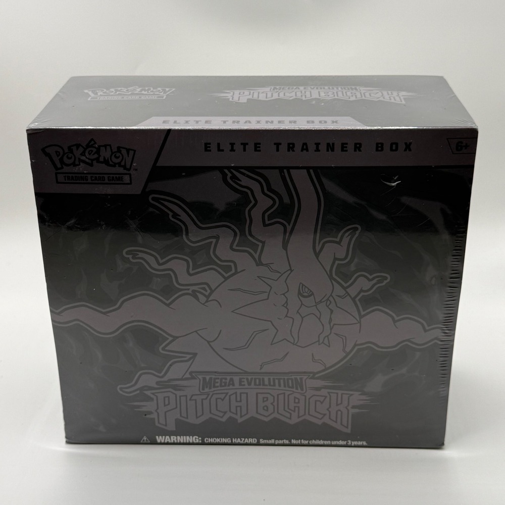 Pokemon TCG Mega Evolution Pitch Black Elite Trainer Box Mega Darkrai Sealed ETB
